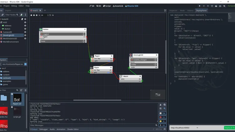 Visual Rholang SDK